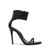 Enamored Black Heels Sandals