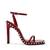 Zelle Tibetan Red  Heels Sandals