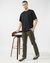 Terra Trail  Slim Straight Fit Mid Rise Olive Cargo Trousers