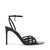 Peepshow-In Black Patent Heels Sandals