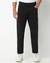Terra Trail Straight Fit Mid Rise Black Cargo Trousers