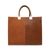 BCHLOEY Cognac/Gold Tote