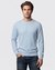 Men's Blue Regular Fit Knit Sweater