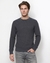 Men's Blue Regular Fit Knit Sweater