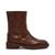 STEVE MADDEN | Loophole-In Brown Leather Boots