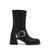 STEVE MADDEN | Madaline-In Black Action Leather Boots