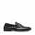 STEVE MADDEN | Tavin Black Leather Tie-Ups & Dress Loafers