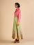 Pista Embroidered Color block Skirt