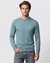 Men's Blue Regular Fit Knit Sweater