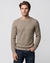 Men's Brown Regular Fit Knit Sweater