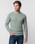 Men's Grey Regular Fit Knit Sweater