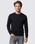 Men's Blue Regular Fit Knit Sweater