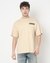 Boxy Fit Crewneck T-Shirt with Signature Branding
