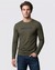 Men's Green Regular Fit T-Shirt