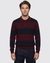 Rugby Stripe Polo Sweater