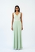 Mint Midnight Garden V-neck Jumpsuit