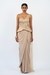 Champagne Starlight Drape Saree