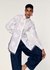 Shirt with Floral Appliqué