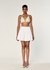 Pintuck Detail Mini Balloon Skirt