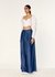 Denim Wide Leg Trouser