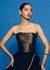 Gold Woven Chanderi Corset