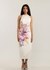 Ivory Painterly Bloom Dress