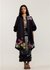 Midnight Bloom Shirt Dress