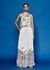 White Jumpsuit With Sheer Panelling