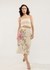 Bloom Embroidered Skirt in Ivory