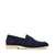 STEVE MADDEN | Florian Navy Suede Dress Loafer