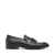 STEVE MADDEN | Torien-In Black Leather Dress Loafer