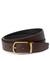 Horseshoe Reversible Pebbled Leather Belt