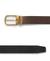 Horseshoe Reversible Pebbled Leather Belt