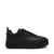 STEVE MADDEN | Catapult-In Black Action Leather Sneakers