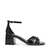 STEVE MADDEN | Fergie-In Black Patent Heel Sandals