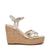 Cylo-In Gold Leather Wedges