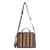 STEVE MADDEN | Bevelyn Straw Chocolate Satchel