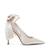 STEVE MADDEN | Teacup-In Ivory Satin Platform Pumps