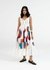 Offwhite Gathered Dress