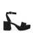 STEVE MADDEN | Mercerr-In Black Suede Heel Sandals