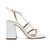 Lovely-Mn White Heels Sandals