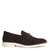 STEVE MADDEN | Etrix Dark Brown Suede Dress Loafer