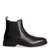 STEVE MADDEN | Iveron Black Leather Boots