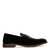 STEVE MADDEN | Aldren Black Leather Tie-Ups & Dress Loafers