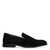STEVE MADDEN | Andrake Black Velvet Tie-Ups & Dress Loafers
