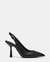 STEVE MADDEN | Juli Black Leather Pumps