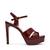 STEVE MADDEN | Lavisher-In Wine Patent Heel Sandals