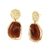 STEVE MADDEN | 602164Gld200 Brown Earrings