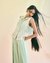 Mint Sheer Garden Organza Shirt