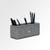 Pen/Pencil Holder | Faux Leather | Rectangular Large | Moderno | Grey